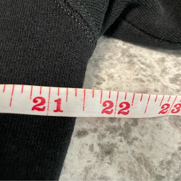 Vintage Black Crewneck Sweatshirt Sugarloaf Skiing and Drinking Club Women XL - Picture 7 of 10